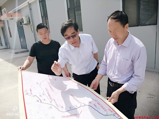 市國投公司黨委委員、紀檢書記田建明來我我公司調研