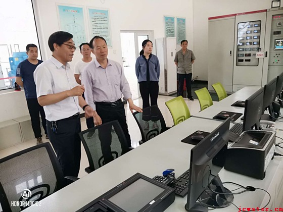 市國投公司黨委委員、紀檢書記田建明來我我公司調研