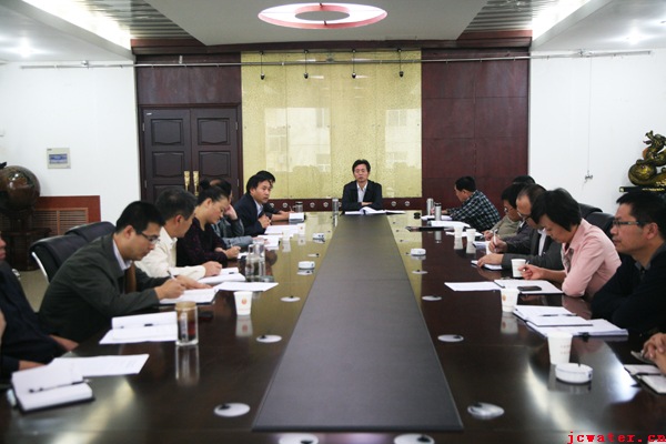 市水利局召開曹河、磨灘水電站工程推進會